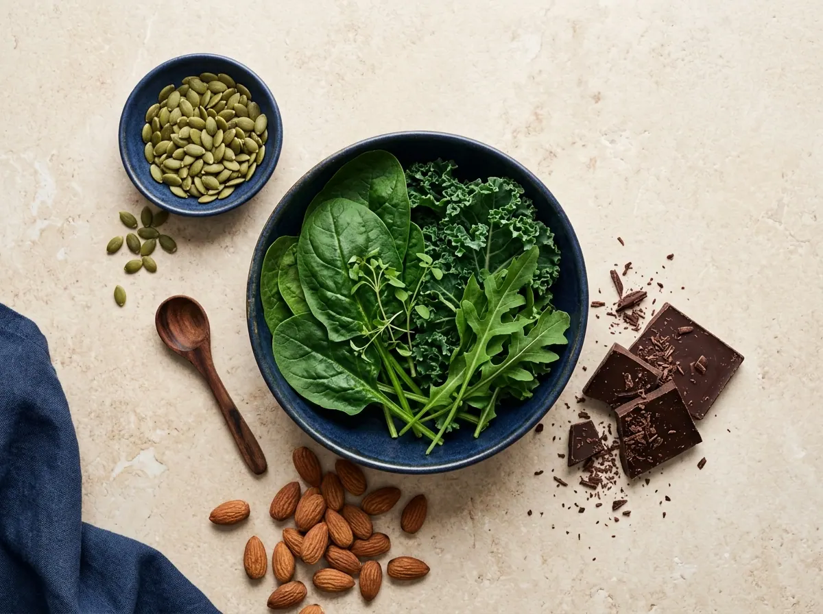 Magnesium-rich foods - magnesium supplement for circulation support